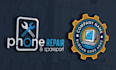 design mobile, phone, laptop, computer repair logo