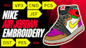 do embroidery digitizing into dst,pes,jef,cnd,ofm,pxf asap