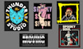 do custom t shirt and merchandise logo design