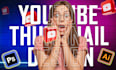 design catchy youtube thumbnail