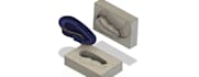 3d model molds core cavity for stamps and candles