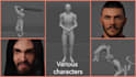 create 3d game animation