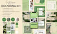 do canva instagram branding kit, canva templates and full brand identity