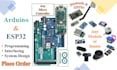 program arduino, esp32 projects providing code and schematic
