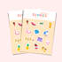draw a playful illustration sticker set
