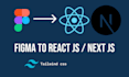 do website development figma to next js react js developer