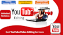 do professional video editing for youtube in 24 hrs