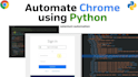 do any browser, web automation, python bot, selenium tasks