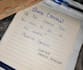 write out any text in beautiful handwriting