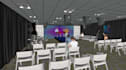 create studio 3d render realistic
