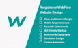 design responsive webflow website