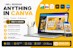 redesign, convert or recreate graphics in canva