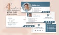 design clickable HTML email signature and email banner for real estate