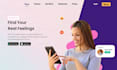 create responsive mobile app landing page website