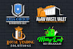 do emerging, creative and unique business logo design