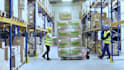 make us logistics truck video clips office warehouse box