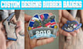 make customized pvc rubber logo patches