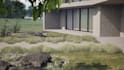 design a natural looking rock garden