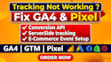 fix or setup ga4 ecommerce tracking, google analytics 4 server side tracking