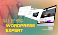 be your wordpress expert for website development