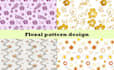 design unique seamless pattern, textile print, and packaging