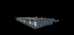 low poly 3d building for flight simulation
