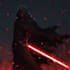 create you a sith lord in these styles using midjourney v5