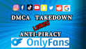 report copyright infringement on facebook, google, youtube under dmca
