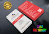 do professional business card within 3 hours
