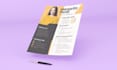 provide a professional resume, CV design service