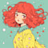 create a kawaii 2d character illustration with midjourney