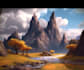 draw  landscape digital art using ai