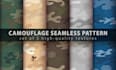 create custom camouflage, army seamless pattern