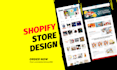 create customize shopify store or shopify website