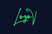 creative handwritten logo animation or signature in lettering style