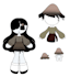 draw a character reference sheet for you