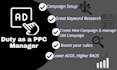 professionally setup and optimize your amazon PPC campaigns,  manage amazon fba