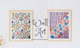 design handmade wall art posters