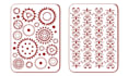 draw an individual vector stencil for laser, plotter cutting and printin
