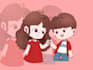 draw cute chibi couple
