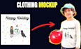 do 3d clothing mockup or 360 video of t shirt and hoodies