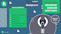 be your top rated graphic designer