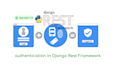 create full stack python django API and web app with rest framework