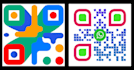 make modern and fancy qr code designs