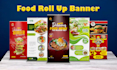 design roll up banner, retractable banner and backdrop
