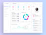 design dashboard ui, web app, CRM and admin panel ui