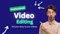 do professional video editing