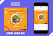 design creative social media ads and post