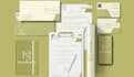 design logo, brand identity, visual branding kit, and brand book