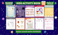 create custom activity books, worksheets for children